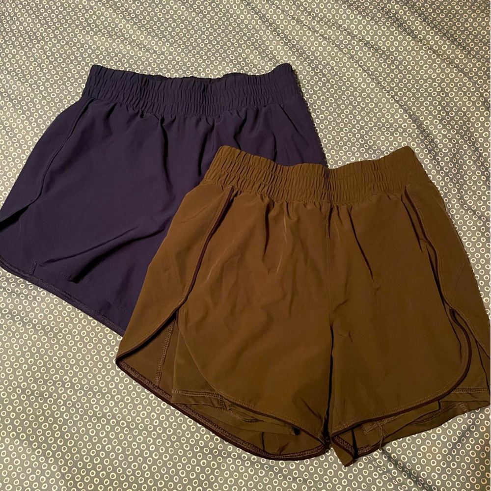 2 pair green/blue AVIA athletic shorts